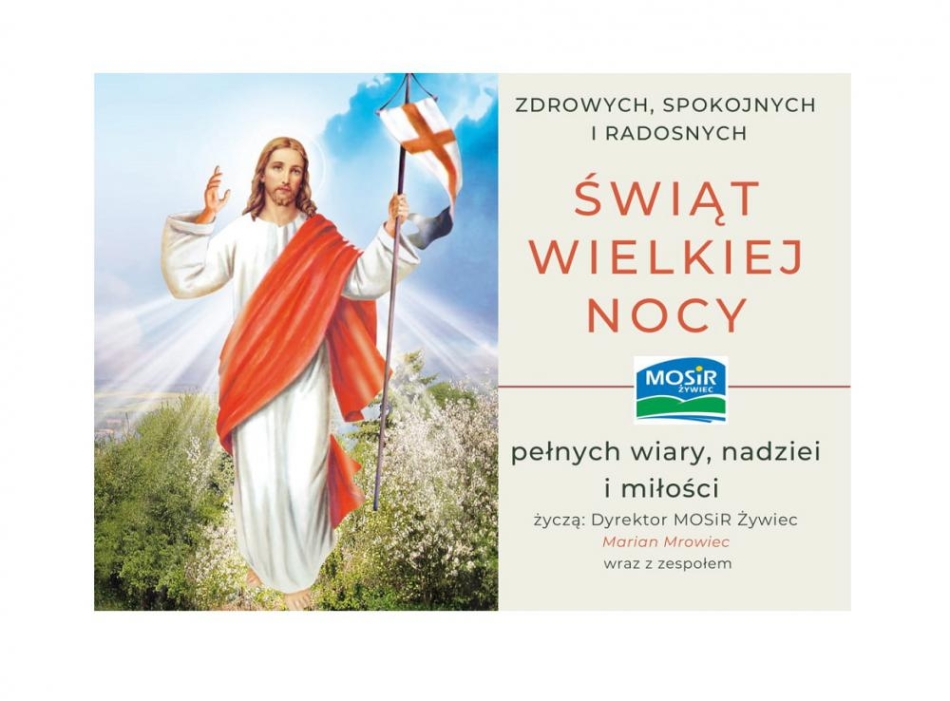 Zdrowych Świąt Wielkanocnych