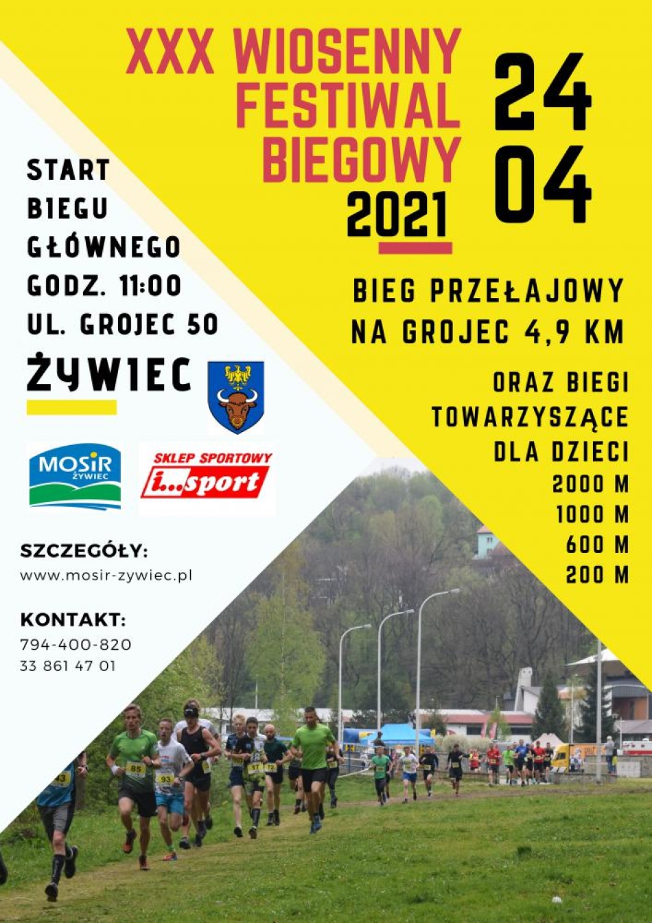 XXX Wiosenny Festiwal Biegowy ODWOŁANY