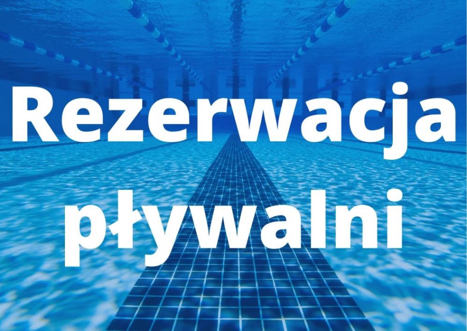 Rezerwacja pływalni w dniach 22-23 stycznia