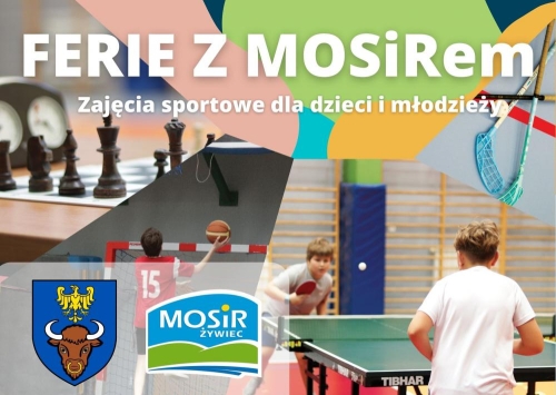 Ferie z MOSiRem - zajęcia sportowe dla dzieci i młodzieży