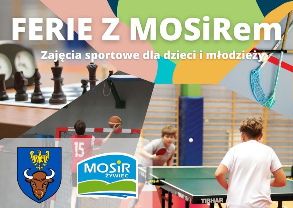 Ferie z MOSiRem - zajęcia sportowe dla dzieci i młodzieży
