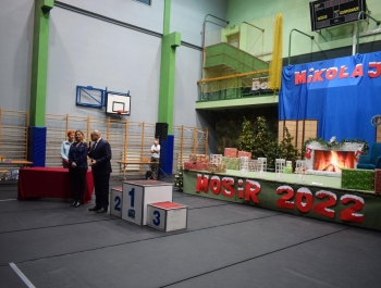 Mikołajkowe Zawody Pływackie i spotkanie ze Świętym Mikołajem 03.12.2022 r. - zdjęcie 129