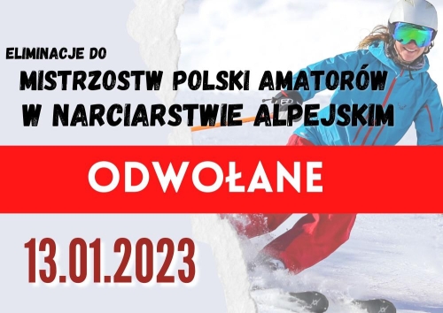 Eliminacje do Mistrzostw Polski Amatorów w Narciarstwie Alpejskim