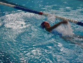 Zawody Pływackie - Ferie z MOSiRem 2023 - zdjęcie 7