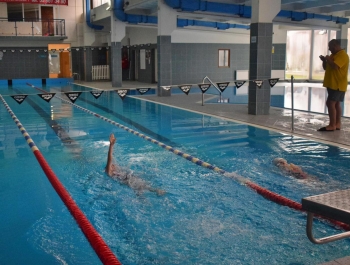 Zawody Pływackie - Ferie z MOSiRem 2023 - zdjęcie 22