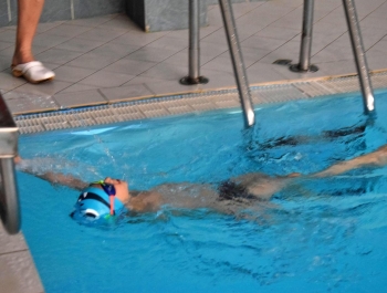 Zawody Pływackie - Ferie z MOSiRem 2023 - zdjęcie 28