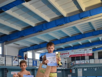 Zawody Pływackie - Ferie z MOSiRem 2023 - zdjęcie 34