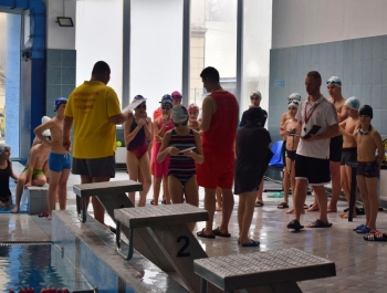 Zawody Pływackie - Ferie z MOSiRem 2023 - zdjęcie 41