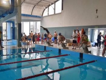 Zawody Pływackie - Ferie z MOSiRem 2023 - zdjęcie 43