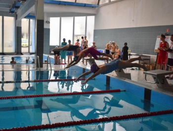 Zawody Pływackie - Ferie z MOSiRem 2023 - zdjęcie 45