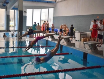 Zawody Pływackie - Ferie z MOSiRem 2023 - zdjęcie 46