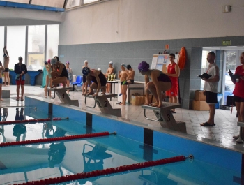 Zawody Pływackie - Ferie z MOSiRem 2023 - zdjęcie 51