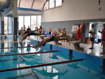 Zawody Pływackie - Ferie z MOSiRem 2023 - zdjęcie 52