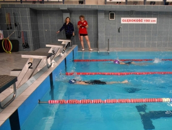Zawody Pływackie - Ferie z MOSiRem 2023 - zdjęcie 55