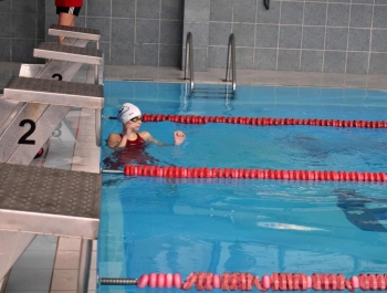 Zawody Pływackie - Ferie z MOSiRem 2023 - zdjęcie 60