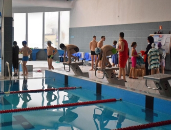 Zawody Pływackie - Ferie z MOSiRem 2023 - zdjęcie 62