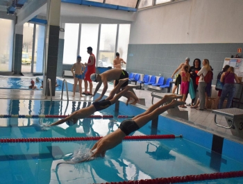 Zawody Pływackie - Ferie z MOSiRem 2023 - zdjęcie 72