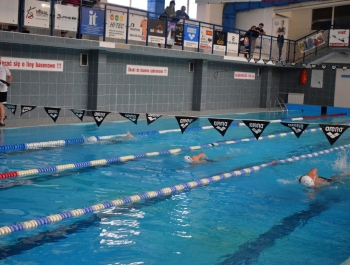 Zawody Pływackie - Ferie z MOSiRem 2023 - zdjęcie 73