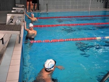 Zawody Pływackie - Ferie z MOSiRem 2023 - zdjęcie 74