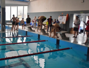 Zawody Pływackie - Ferie z MOSiRem 2023 - zdjęcie 76