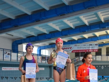 Zawody Pływackie - Ferie z MOSiRem 2023 - zdjęcie 82