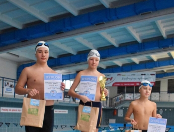 Zawody Pływackie - Ferie z MOSiRem 2023 - zdjęcie 85