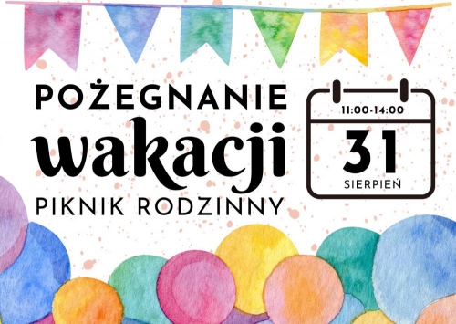 Pożegnanie Wakacji 2023