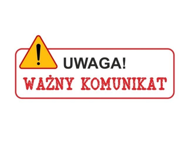Pływalnia - ważny komunikat!