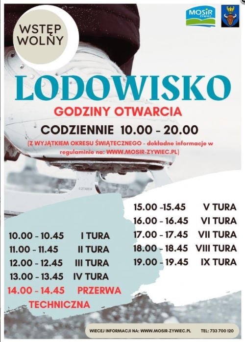Lodowisko- Ważna informacja