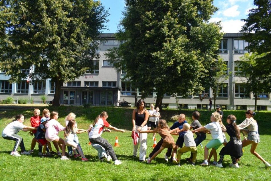 Pożegnanie wakacji przy Szkole Podstawowej nr 5 - 19.08.2025