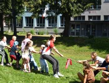 Pożegnanie wakacji przy Szkole Podstawowej nr 5 - 19.08.2025 - zdjęcie 38