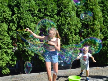 Pożegnanie wakacji wraz z uczniami SP1. - zdjęcie 18