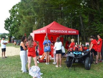 Pożegnanie wakacji na plaży nad Jeziorem Żywieckim 29.08.2025. - zdjęcie 31