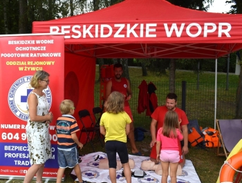 Pożegnanie wakacji na plaży nad Jeziorem Żywieckim 29.08.2025. - zdjęcie 30