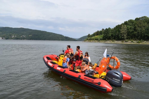 Pożegnanie wakacji na plaży nad Jeziorem Żywieckim 29.08.2025.