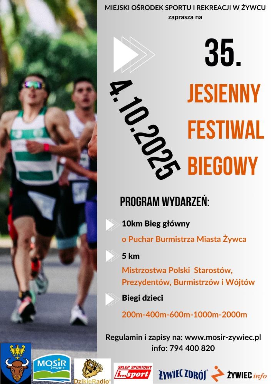 Ruszają zapisy na XXXV Jesienny Festiwal Biegowy.