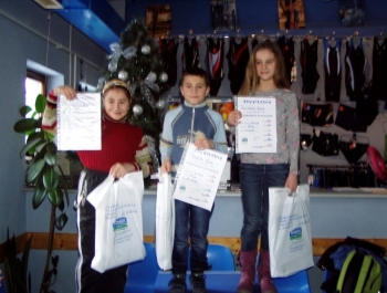 WYNIKI ZAWODÓW PŁYWACKICH. - zdjęcie2