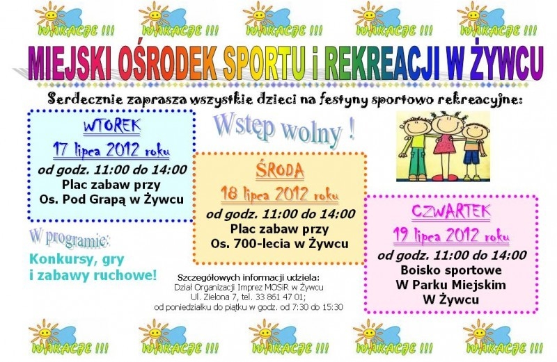 LATO z MOSiR-em - tydzień trzeci