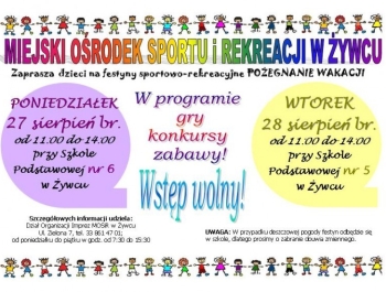 Pożegnanie wakacji z MOSiR-em - zdjęcie3