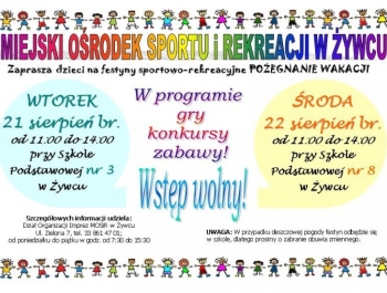 Pożegnanie wakacji z MOSiR-em - zdjęcie1