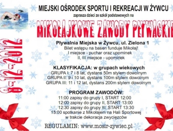 Mikołajkowe Zawody Pływackie - zdjęcie2