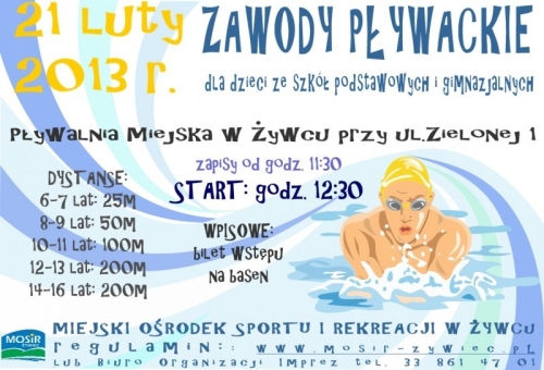 Zawody pływackie