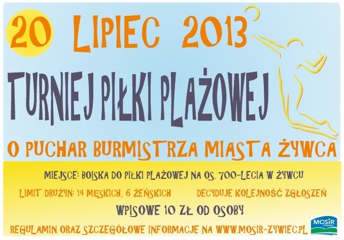 TURNIEJ PIŁKI PLAŻOWEJ