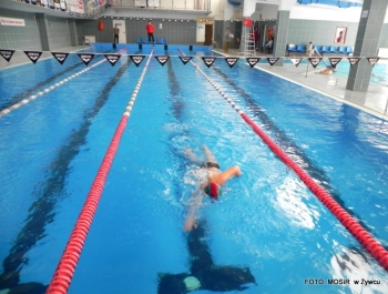 zmagania młodych pływaków