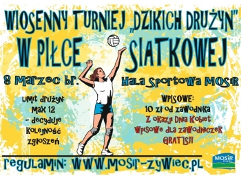 WIOSENNY TURNIEJ "DZIKICH DRUŻYN" W PIŁCE SIATKOWEJ - zdjęcie1