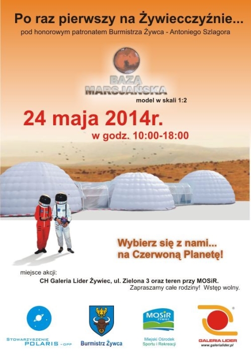 Baza marsjańska w Żywcu!