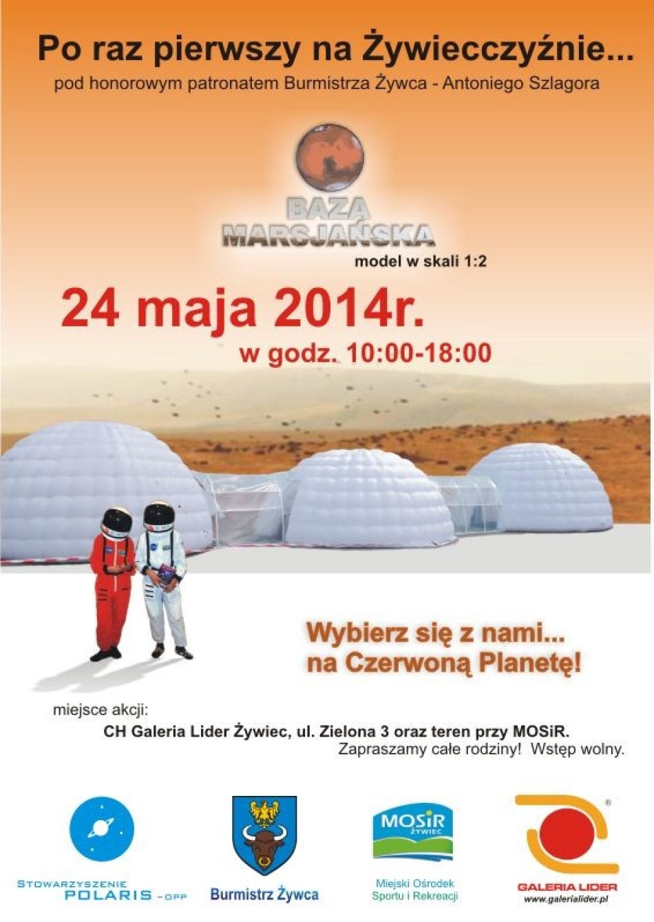 Baza marsjańska w Żywcu!