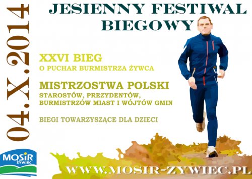 JESIENNY FESTIWAL BIEGOWY W ŻYWCU  4.X.2014