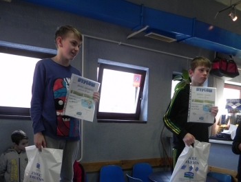 Wyniki zawodów pływackich - 13.02.2015r. - zdjęcie2