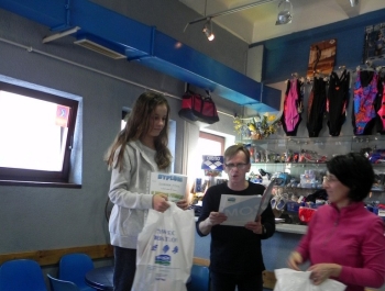 Wyniki zawodów pływackich - 13.02.2015r. - zdjęcie5